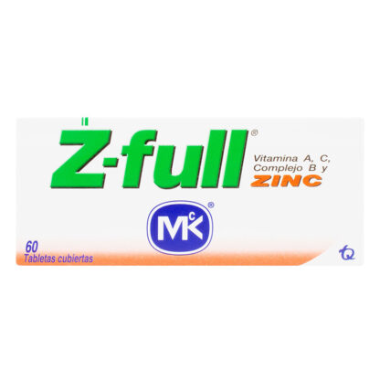 Z FULL Zinc 60 Tabletas MK - Drogueria Calle 5ta Precio en Rebaja