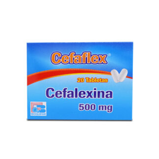 Cefaflex 500mg 20 Tabletas Labquifar