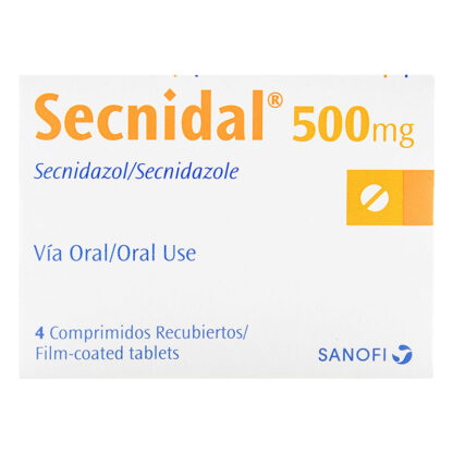 SECNIDAL 500mg 4 Tabletas