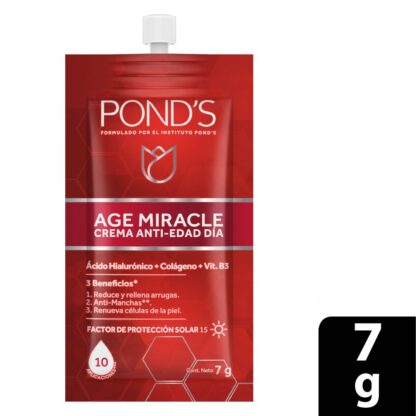 Crema PONDS Age Miracle 7gr 6 Sac - Drogueria Calle 5ta Precio en Rebaja