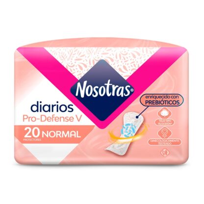 Protector Diarios NOSOTRAS Pro-defens.v 20und - Drogueria Calle 5ta Precio en Rebaja