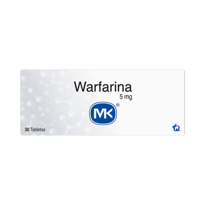 Warfarina 5mg 30 Tabletas MK - Drogueria Calle 5ta Precio en Rebaja