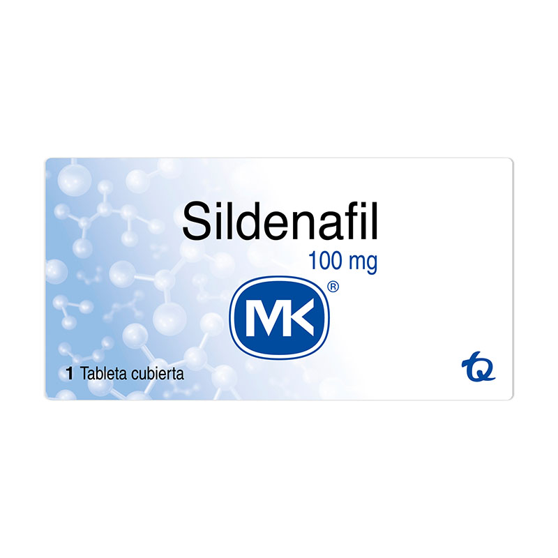 SILDENAFIL 100mg 1 Tabletas MK - Droguería Calle 5ta