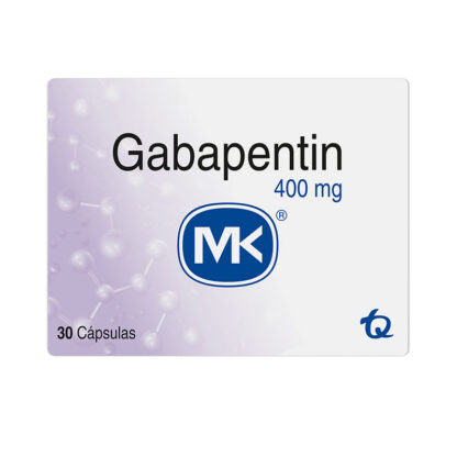 GABAPENTIN 400mg 30 CAP. MK(M)15840 - Drogueria Calle 5ta Precio en Rebaja