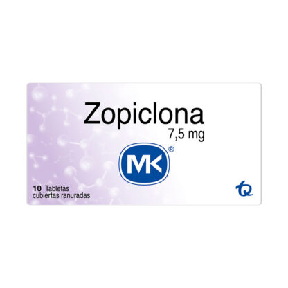 Zopiclona 7.5mg 10 Tabletas MK - Drogueria Calle 5ta Precio en Rebaja