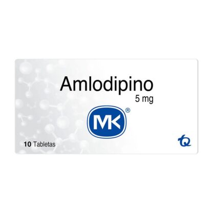 AMLODIPINO 5mg 10 Tabletas MK - Drogueria Calle 5ta Precio en Rebaja