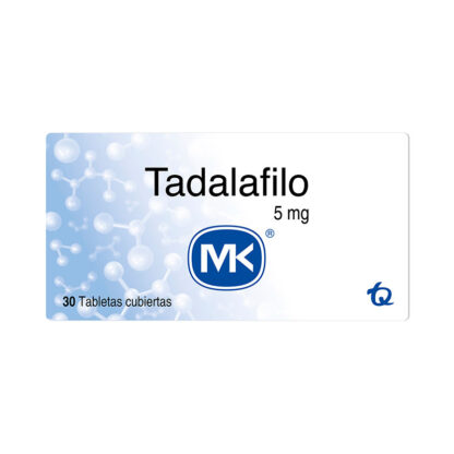 Tadalafilo 5mg 30 Tabletas MK - Drogueria Calle 5ta Precio en Rebaja