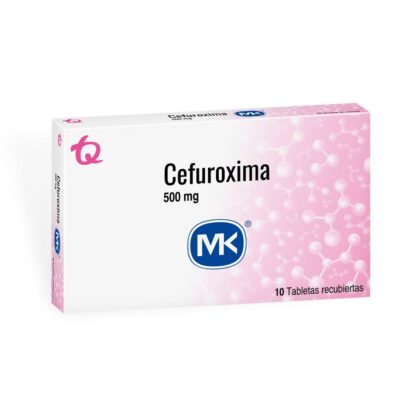 CEFUROXIMA 500mg 10 Tabletas MK - Drogueria Calle 5ta Precio en Rebaja