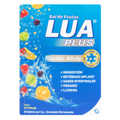 SAL de FRUTAS LUA PLUS 20 Sobres - Drogueria Calle 5ta Precio en Rebaja