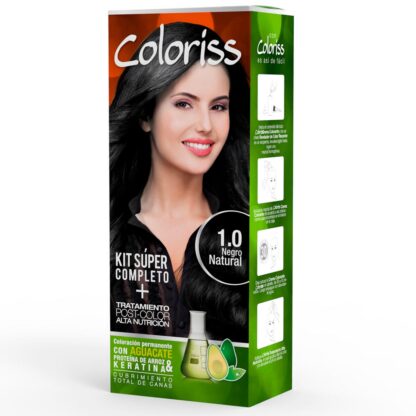 COLORISS KIT 10 Negro Natural - Drogueria Calle 5ta Precio en Rebaja