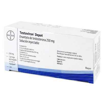 TESTOVIRON DEPOT 250mg 1 Ampollas de 1mL - Drogueria Calle 5ta Precio en Rebaja