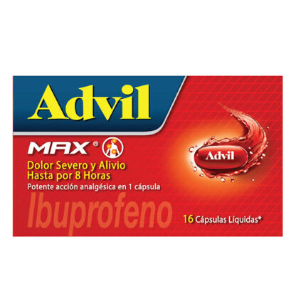 ADVIL Max 16 Cápsulas GSK - Drogueria Calle 5ta Precio en Rebaja