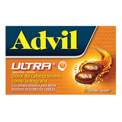 ADVIL Ultra 20 Cápsulas GSK - Drogueria Calle 5ta Precio en Rebaja