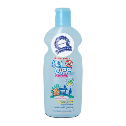 Repelente STAY OFF Bebes 120mL - Drogueria Calle 5ta Precio en Rebaja