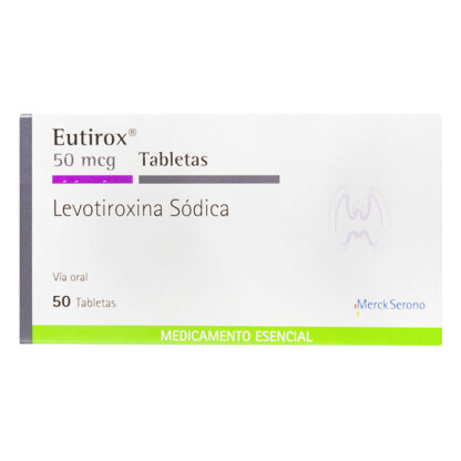 EUTIROX 50MCG 50 Tabletas - Drogueria Calle 5ta Precio en Rebaja