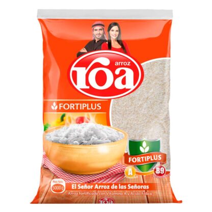 Arroz Roa Fortiplus 5000gr 3Unds - Drogueria Calle 5ta Precio en Rebaja