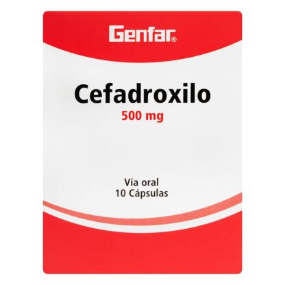 Cefadroxilo 500mg 10 Cápsulas GF - Drogueria Calle 5ta Precio en Rebaja