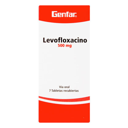 Levofloxacino 500mg 7 Tabletas GF - Drogueria Calle 5ta Precio en Rebaja