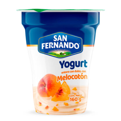 Yogurth Melocoton San Fernando 160mL - Drogueria Calle 5ta Precio en Rebaja