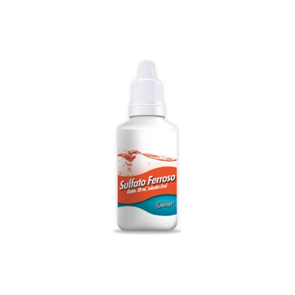 Sulfato Ferroso Gotas 125mg/ML LP - Drogueria Calle 5ta Precio en Rebaja