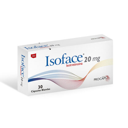 Isoface 20mg 30 Cápsulas - Drogueria Calle 5ta Precio en Rebaja