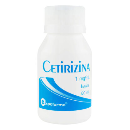 CETIRIZINA Jarabe 60mL EX - Drogueria Calle 5ta Precio en Rebaja