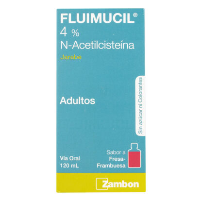 FLUIMUCIL Jarabe 4% 120mL - Drogueria Calle 5ta Precio en Rebaja