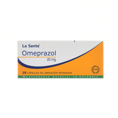 OMEPRAZOL 20mg 16 Cápsulas LS - Drogueria Calle 5ta Precio en Rebaja