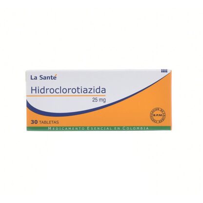 HIDROCLOROTIAZIDA 25mg 30 Tabletas LS - Drogueria Calle 5ta Precio en Rebaja