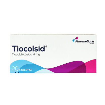 TIOCOLSID 4mg 20 Tabletas - Drogueria Calle 5ta Precio en Rebaja