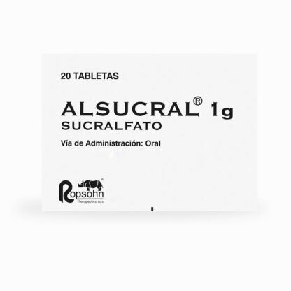 Alsucral 1gr 20 Tabletas Ropsohn - Drogueria Calle 5ta Precio en Rebaja