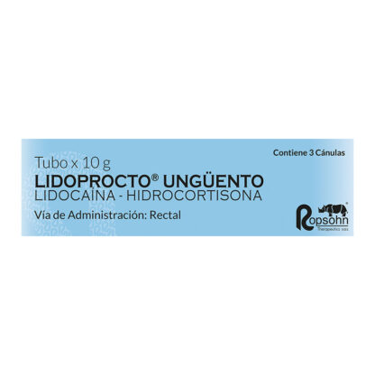 Lidoprocto Unguento 10gr - Drogueria Calle 5ta Precio en Rebaja