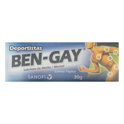 BEN GAY Crema DEPORTISTAS 30gr - Drogueria Calle 5ta Precio en Rebaja