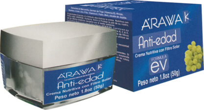 ARAWAK Crema ANTI-EDAD FORM.E.V 50gr - Drogueria Calle 5ta Precio en Rebaja