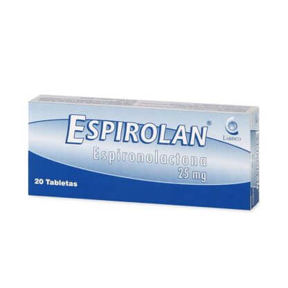 ESPIROLAN 25mg 20 Tabletas - Drogueria Calle 5ta Precio en Rebaja