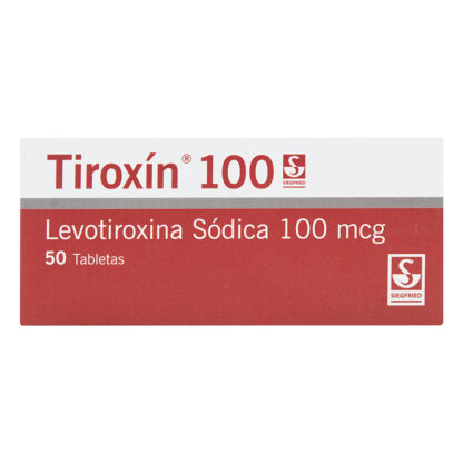 Tiroxin 100MCG 50 Tab - Drogueria Calle 5ta Precio en Rebaja