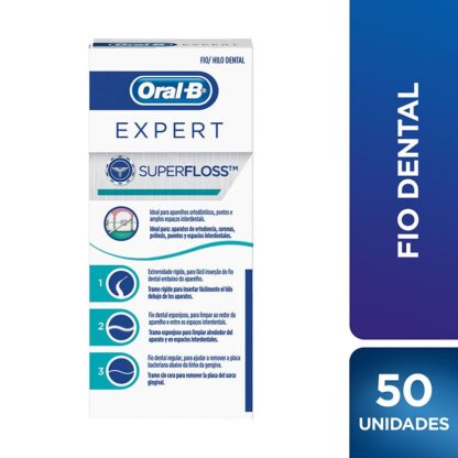Seda Dental ORAL B Super Seda 50Unds - Drogueria Calle 5ta Precio en Rebaja