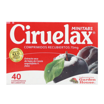 CIRUELAX Minitabs 40 Comprimidos - Drogueria Calle 5ta Precio en Rebaja