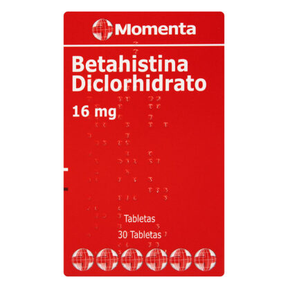 Betahistina 16mg 30 Tabletas Momenta - Drogueria Calle 5ta Precio en Rebaja