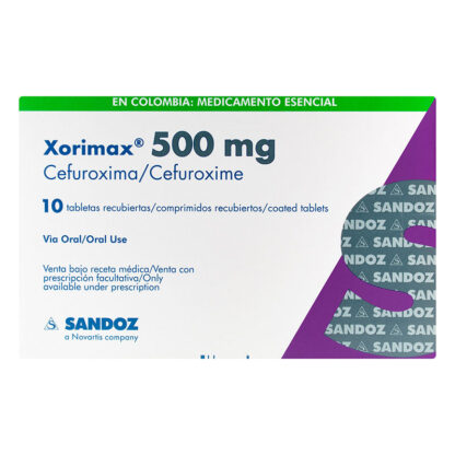 XORIMAX 500mg 10 Tabletas SZ - Drogueria Calle 5ta Precio en Rebaja