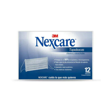 Tapabocas NEXCARE Uso GENERAL 12Unds - Drogueria Calle 5ta Precio en Rebaja