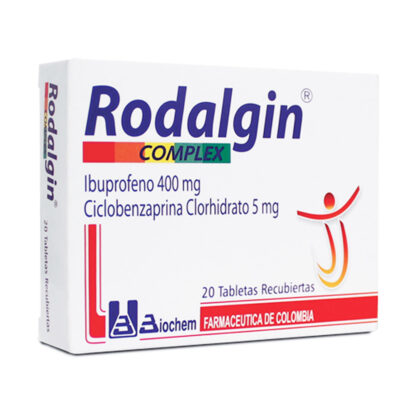 Rodalgin Complex 400mg 20 Tabletas