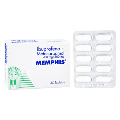 Ibuprofeno 200mg+metocarbamol 500mg 30 Tabletas Mp - Drogueria Calle 5ta Precio en Rebaja