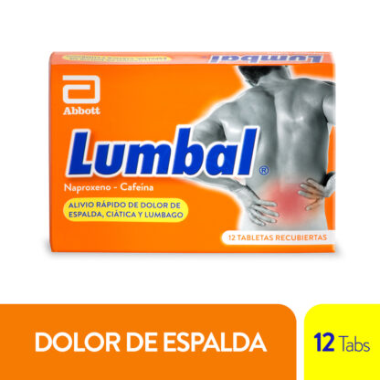 Lumbal 12 Tabletas - Drogueria Calle 5ta Precio en Rebaja