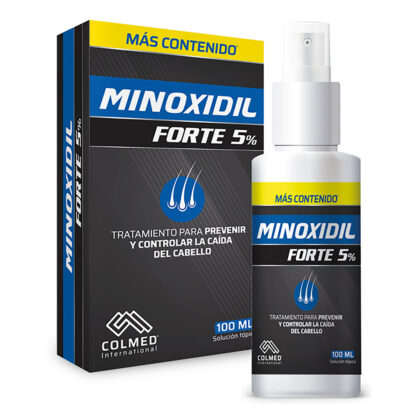 Minoxidil FORTE 5% Colmed Fco X 100mL - Drogueria Calle 5ta Precio en Rebaja