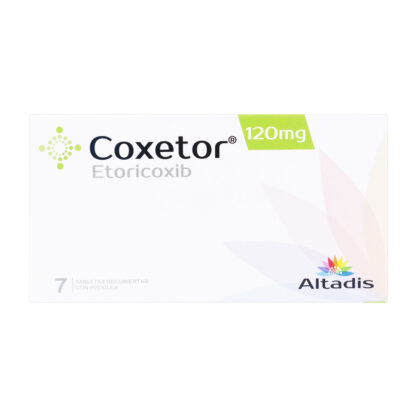 Coxetor 120mg 7 Tabletas Rec. - Drogueria Calle 5ta Precio en Rebaja