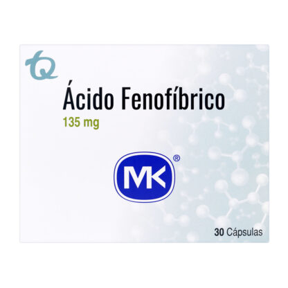 Acido Fenofibrico MK 135mg 30 Capsulas - Drogueria Calle 5ta Precio en Rebaja