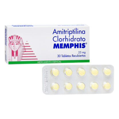 AMITRIPTILINA 25mg 30 Tabletas Mp - Drogueria Calle 5ta Precio en Rebaja