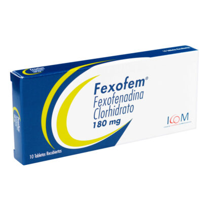 Fexofem 180mg 10 Tabletas ICOM - Drogueria Calle 5ta Precio en Rebaja