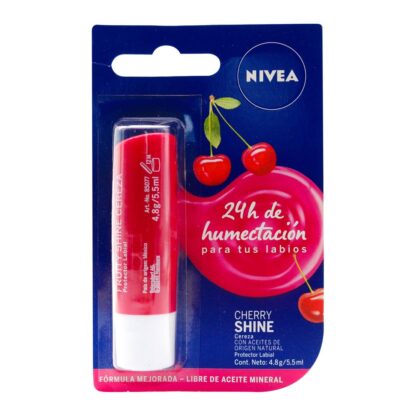 Protector Labial NIVEA Fruity Shine Cer 4.8 G - Drogueria Calle 5ta Precio en Rebaja